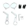 2pcs 22mmCelsius0.87in   Motorcycle Mirro  Handlebar Side Mirror Replacement for SU UKI  250R  R600  R750