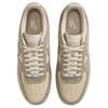 Nike Air Force 1 Low 07 LV8 Denim Desert Khaki Unisex Sneakers Tan Light-Khaki Metallic-Silver IR0951-201