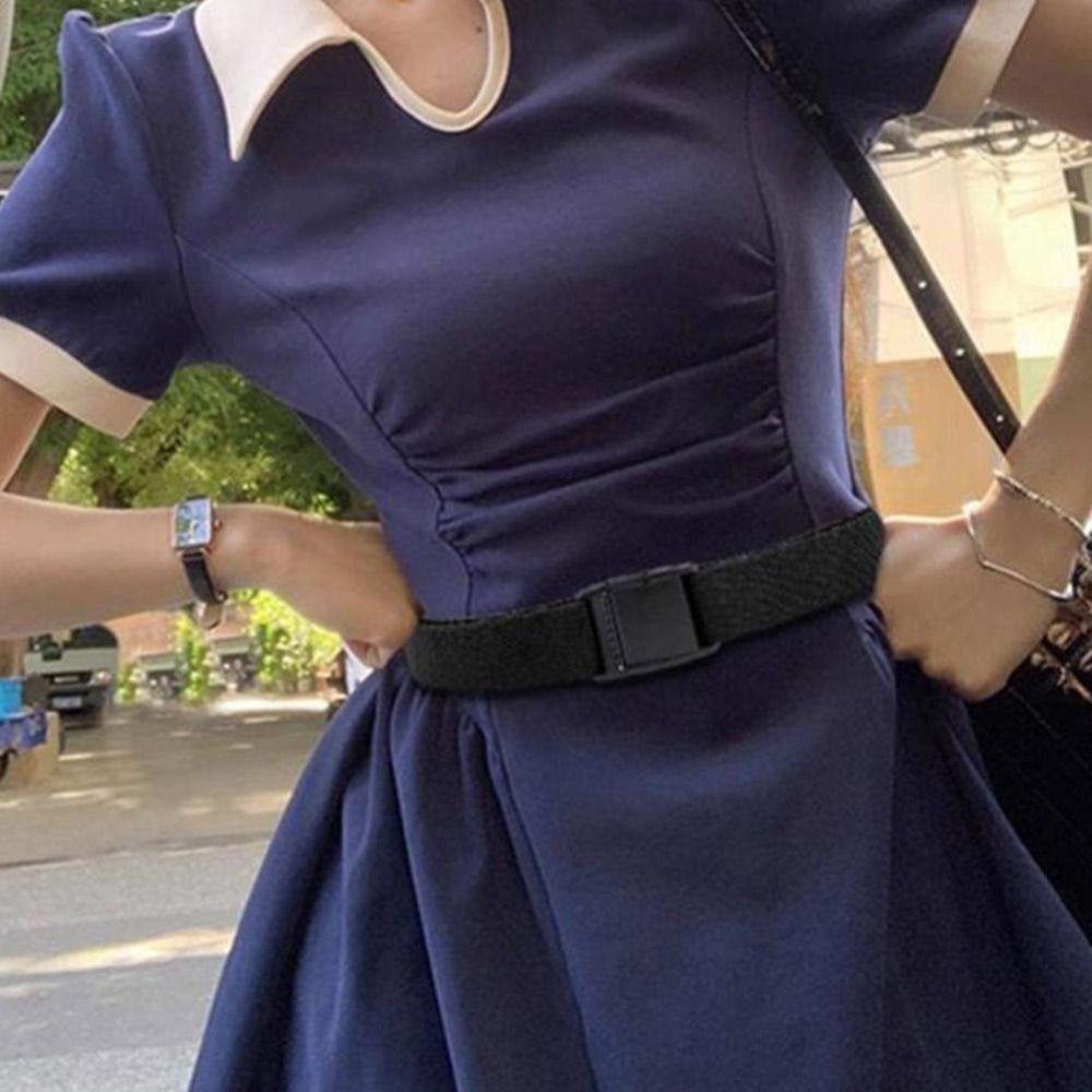 Versatile Fashion Design Women's Jeans Belt Comfortable Casual Belt  For Ladies Women