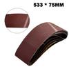 Abrasive Band Sanding Belts 60/80/120/180/240 Grits Alumina
