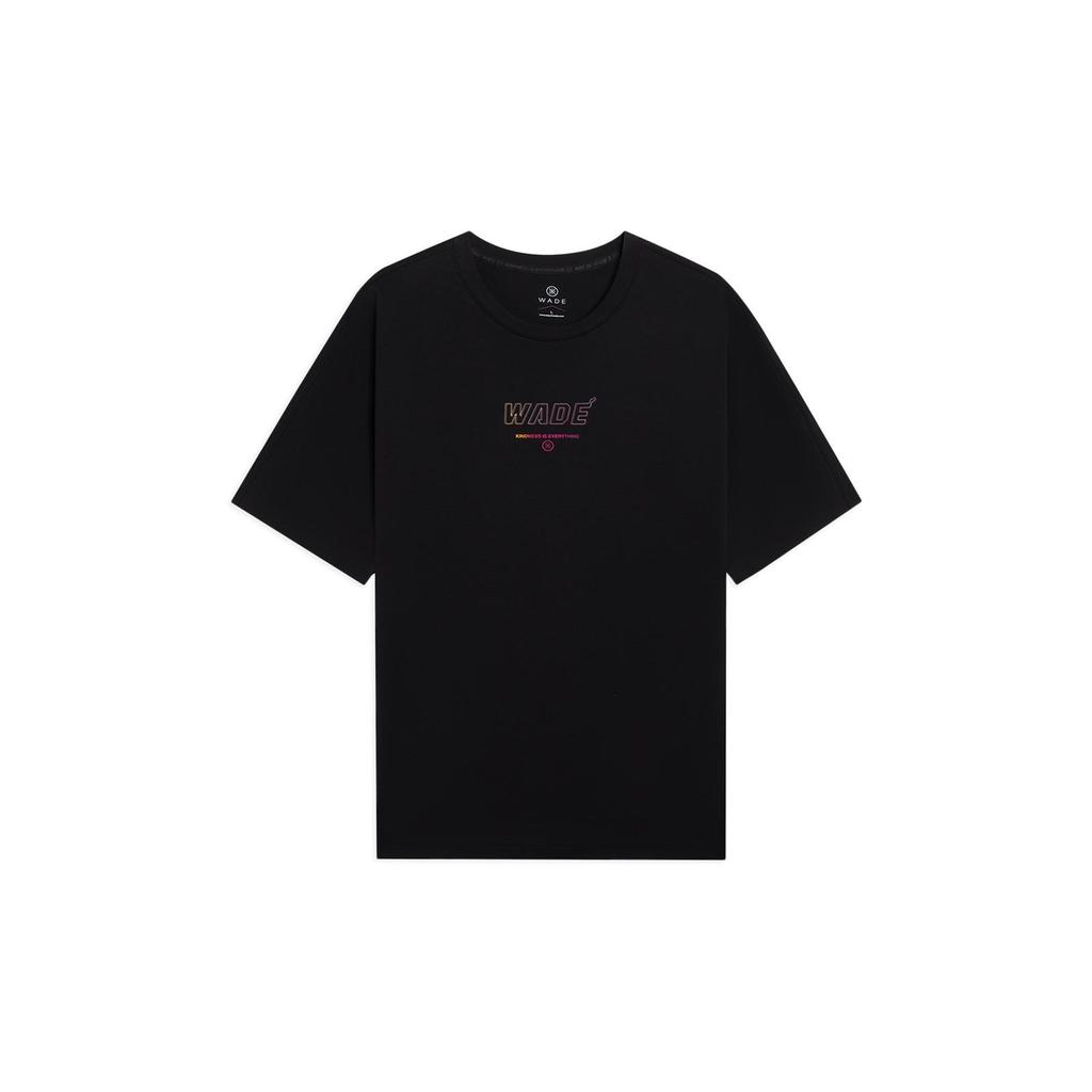 Li Ning Wade Collection T Shirt Unisex Black AHST021-1
