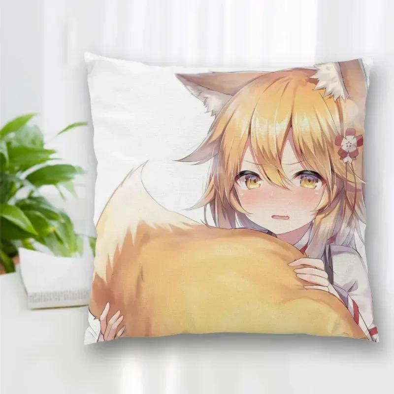 Pillow Slips The Helpful Fox Senko-san Pillow Covers Bedding Comfortable Cushion/Good For Sofa/Home High Quality Pillow Cases