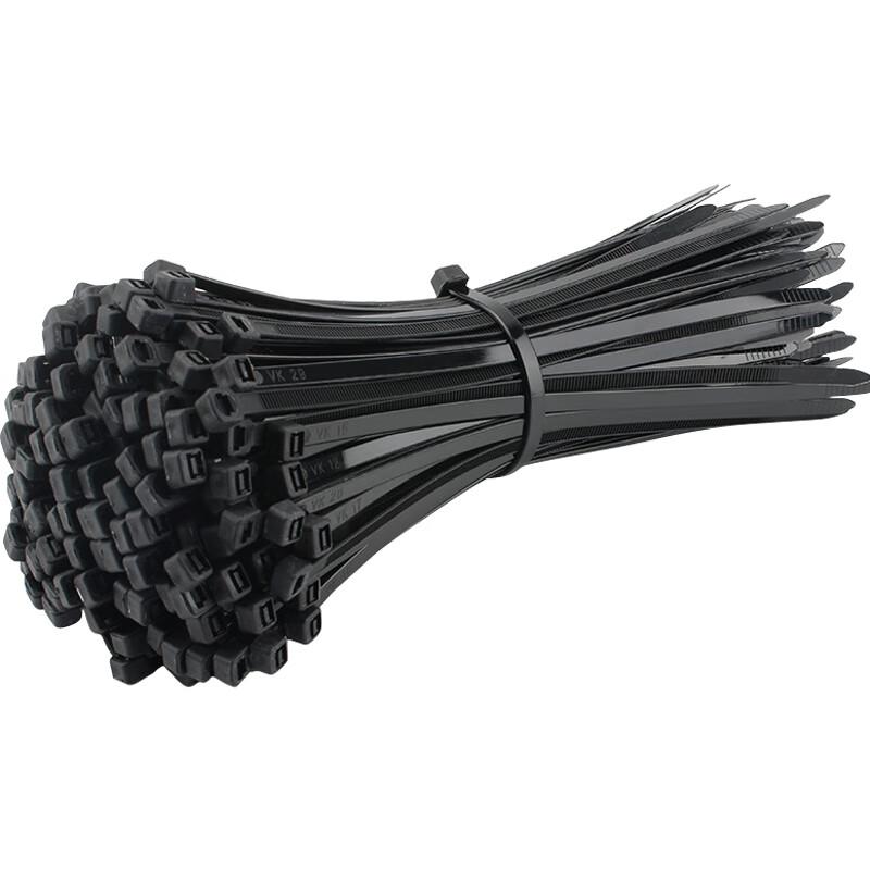 Biuyum Black & White Self-Locking Nylon Cable Ties
