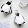 Yousheng Realistic Penguin Plush Keychain with Metal Ring Soft Stuffed Animal Doll Cute Bag Accessory Stress Relief Gift for Kids Zoo Lovers