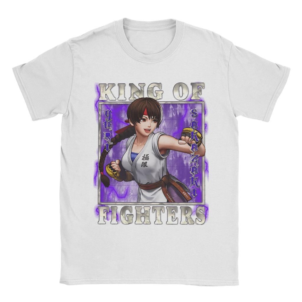 Oversized T-Shirt Summer King of Fighters XV Wild Flying Swallow Yuri Sakazaki T-Shirts Tee Shirt for Unisex Short Sleeve Tops