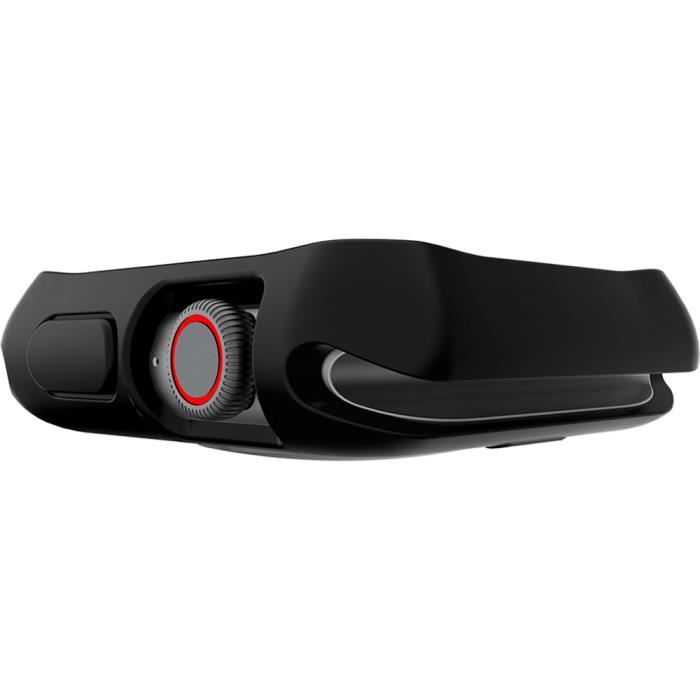 Coque renforcée apple watch 38-40mm spectrum r solid 100% plastique recyclé noire itskins