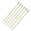 20Pcslot 1012Cm Iron Colorful Ball Bead Chain Fits Key Chain Dolls Label Hand Tag Connectors Diy Jewelry Making Supplies