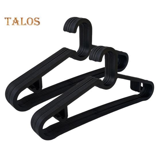 

20 шт. вешалок для одежды, грузоподъемность 11 фунтов, нескользящий дизайн, однотонные, экономящие место вешалки для одежды, органайзеры для шкафа чёрный