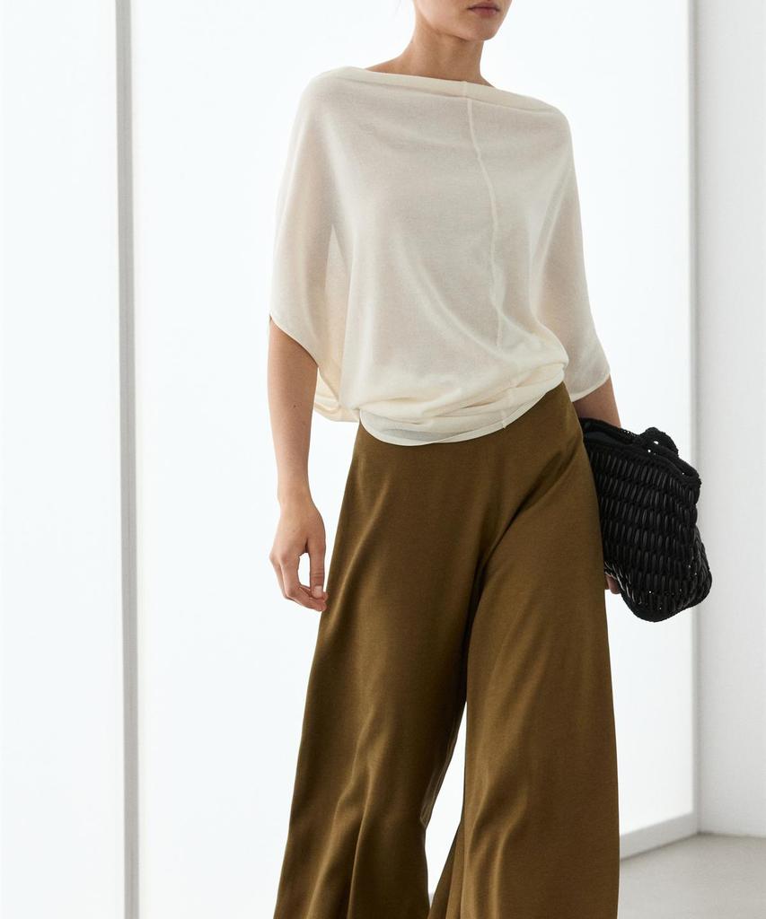 Masimodutti Fluid Wide Leg Pants