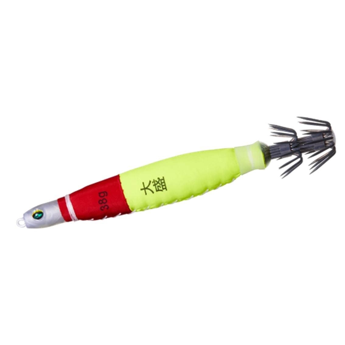 

Daiwa Emeraldas Squid Metal Sutte 94g Large Red and Yellow