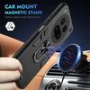 Military Grade Armor Case for Vivo X300 Ultra Protective Cover Shockproof Ring Stand Holder Fundas Coque