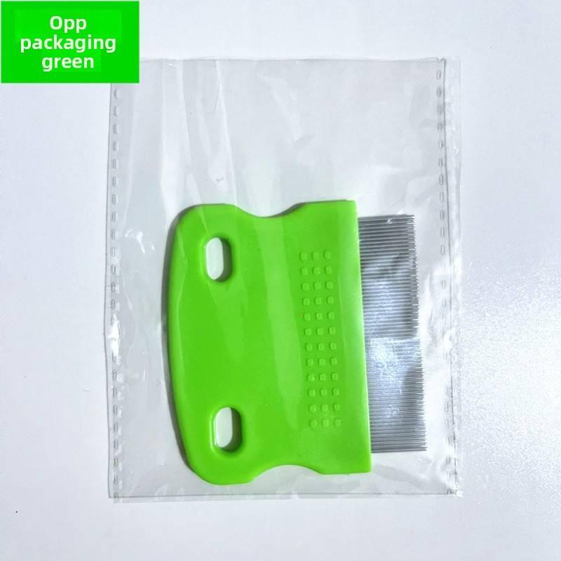 Pet Flea Comb Stainless Steel Tooth Pet Grooming Tool For Dogs And Cats