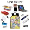 Travel Laptop Backpack, Fits 15.6 Inch Notebook, with Multiple Organizational Compartments for Teen Student Business Work P2760