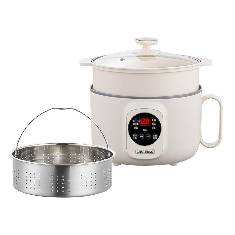 Smart Multi-Functional Titanium Electric Rice Cooker with Antibacterial Properties