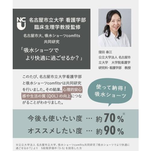 Frandelingerie Absorbent Panties, Approx. 30ml, Cotton Lining [Supervised by a Female Doctor/Designed In Japan for Light To Normal Days] Gentle On the