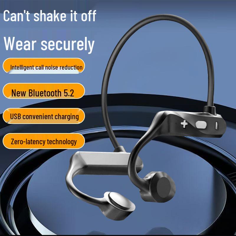 KS69 Immersive 3D Sound Bone Conduction Sports Ear-Hook Bluetooth Headphones