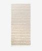 [Marimekko] Bath Towel 75136 Räsymatto bath towel 70x150cm BeigeWhite [Used]