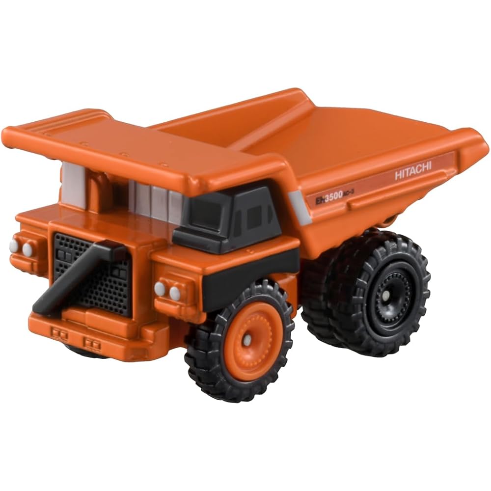 Takara Tomy Mini Car Box 103 Hitachi Construction Rigid Dump Truck Toy Vehicle