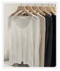 Sheer Loose Knit Long-Sleeve Sweater for Women - Autumn Style Sunscreen Blouse