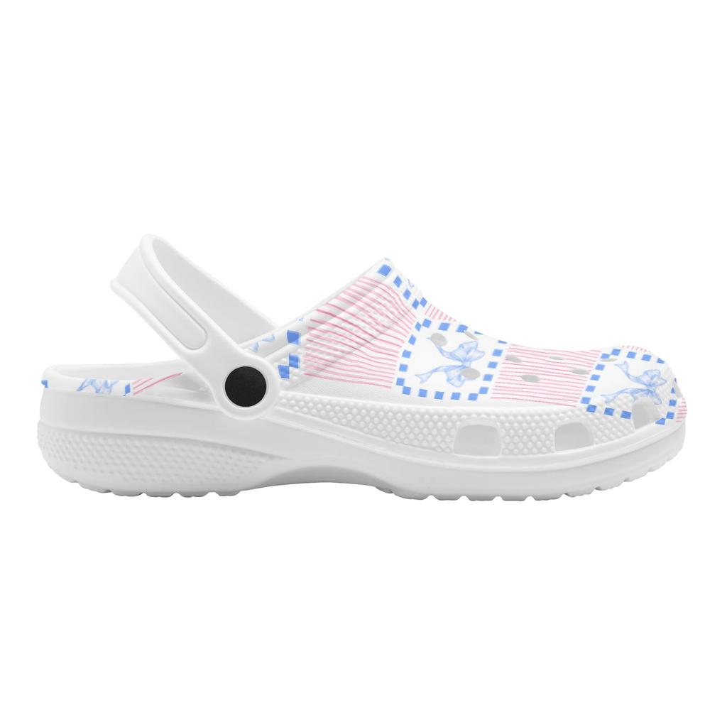 For Women Men Fashion Printed EVA Casual Clogs Breathable Lightweight Slip On Soft Sole Shoes Summer Sandals Leisure Wear