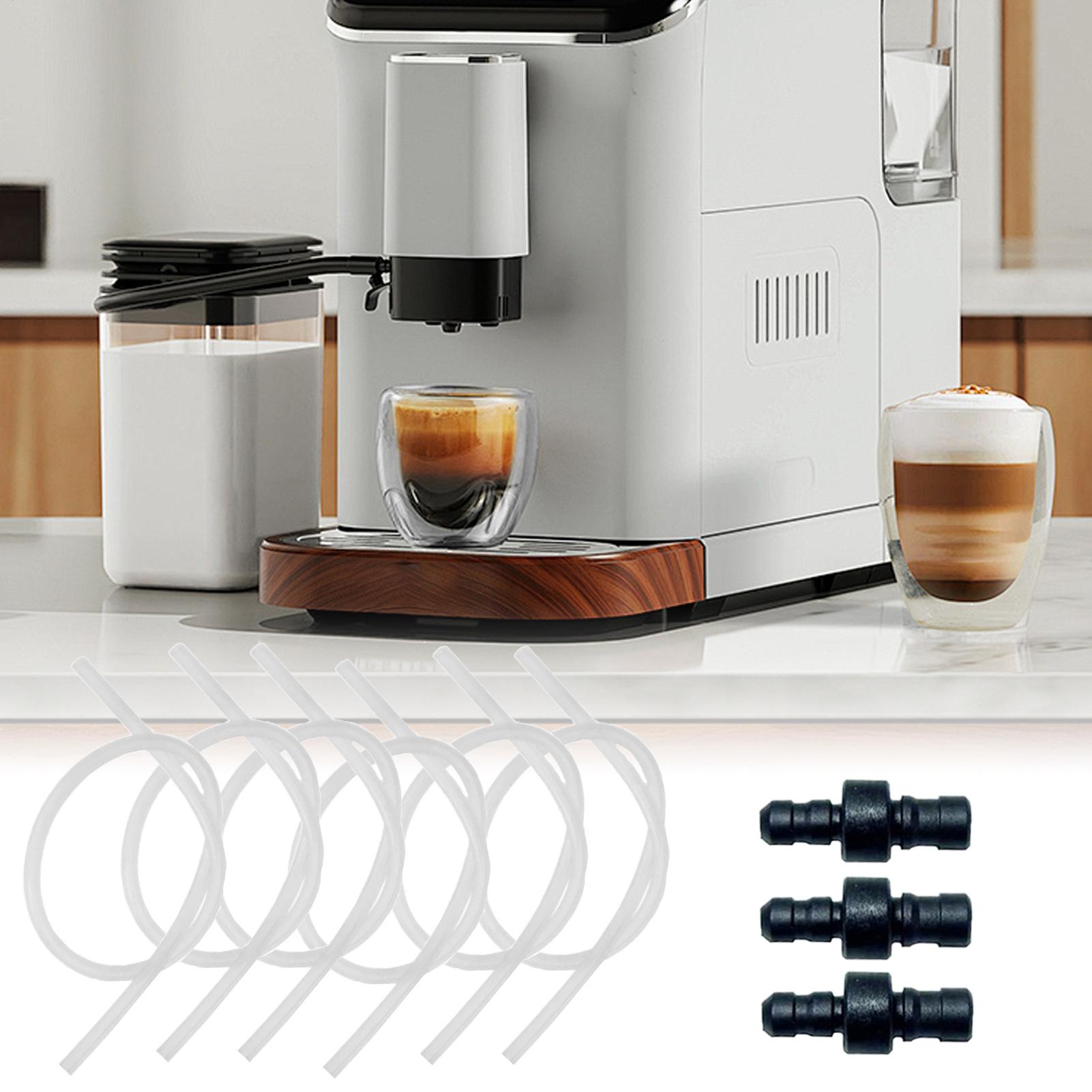

Coffee Milk Tube 6-pieces Coffee Maker Replacement Milk Hoses And 3 Connectors Set Kitchen Appliance Replacing Attachments For China Mainland