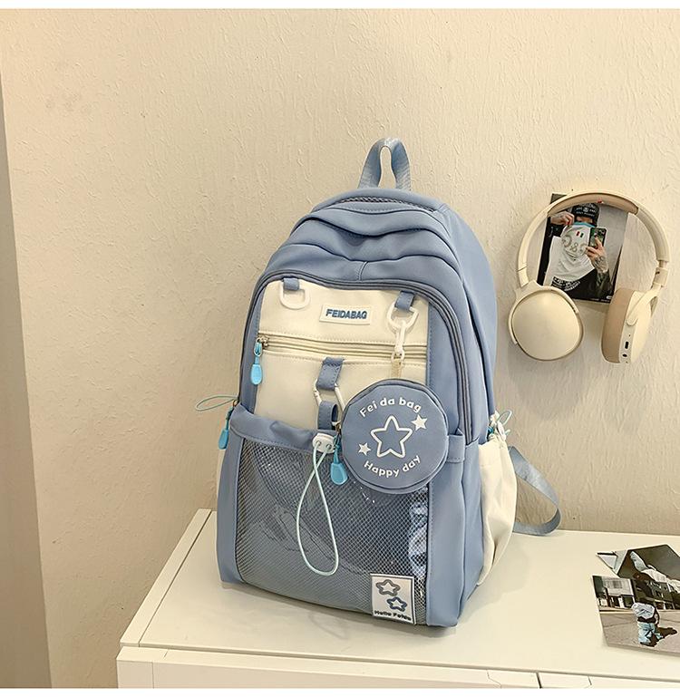 Torebka szkolna urocza dziewczynka wysoka wartość dopamina ból duża pojemność słodki lek makijażu