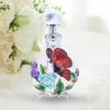 Glass Perfume Bottle Dispenser 25ml Container Gifts Decorative Vintage Decoration Women Flower