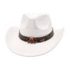 Western Cowboy Hat Performance Stage Jazz Hat Resort Style Skull Accessories Ethnic Style Top Hat