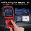 2025 KONNWEI Car Battery Diagnostic Tool 6V-12V-24V Battery Information Viewing Fault Code Clearing Car Battery Charging Scanner