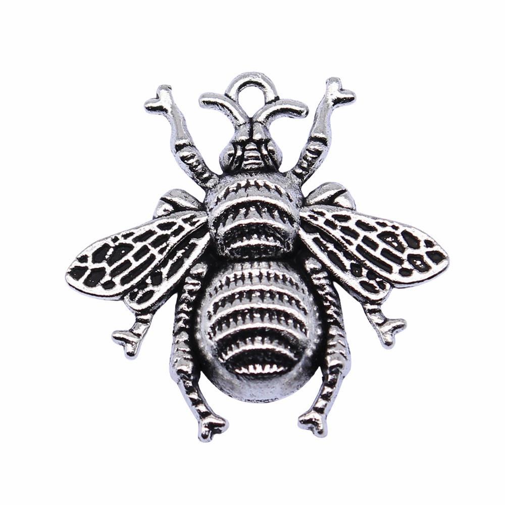 Large Pendants Bees Honeycomb Charms For Bee Themed DIY Jewelry Making