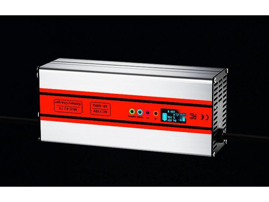 Adjustable 15A EV Lithium Battery Charger, 48V/60V/72V, 110V Input (US Standard)