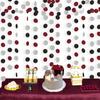Graduation Decorations Maroon Black 2025/Maroon Burgundy Birthday Party Decorations Bridal Shower Wedding/Burgundy Black Graduation Party/Burgundy