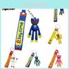 Niedlicher Poppy Playtime Schlüsselanhänger Spielzeug Huggy Wuggy Puppenanhänger Taschenanhänger für Kinder