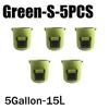 3Styles Felt Plant Grow Bags Nonwoven Fabric Garden Potato Pot Greenhouse Vegetable Growing Bags Moisturizing Vertical Tools