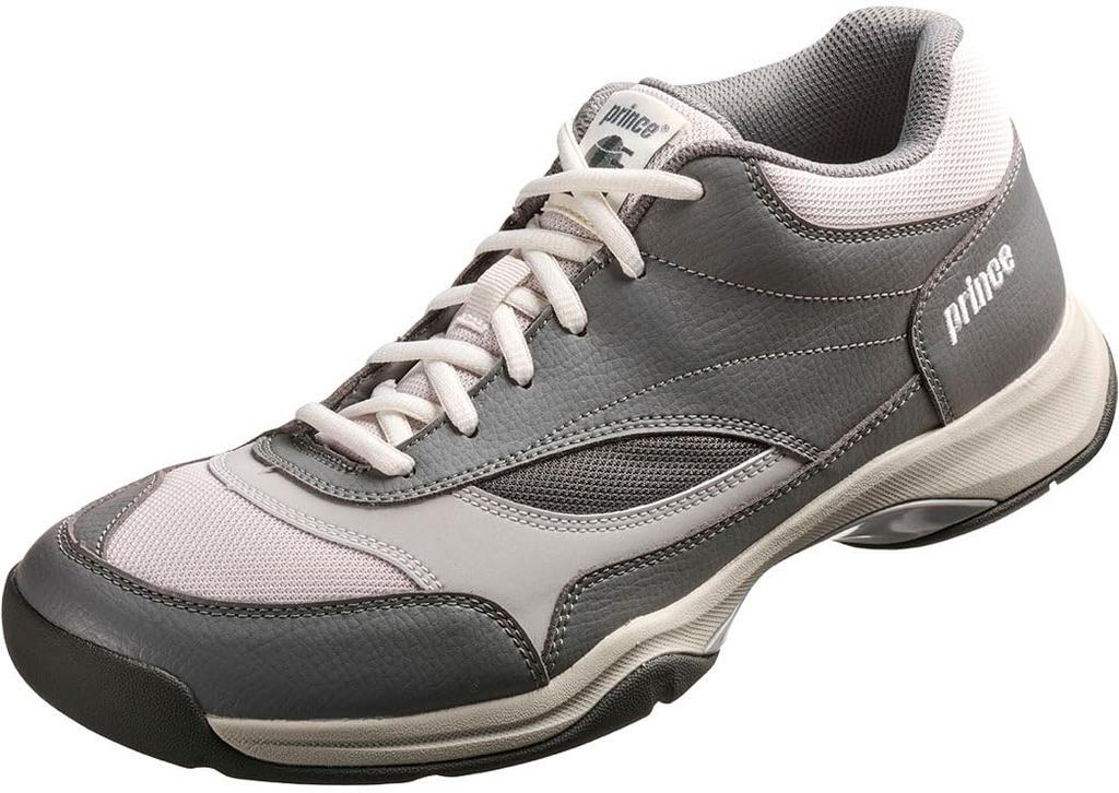 Prince Wide Lite Advance HC Tennis Shoes x Dark Gray x Dark Gray Size 4E (Gray Gray), (300), 27.5 cm,