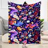 Digital Circus Blanket Ultra-Soft Perfect for Office Chair Chair Office All-Season Use Playful Design Gift for Travel Home Birthdays