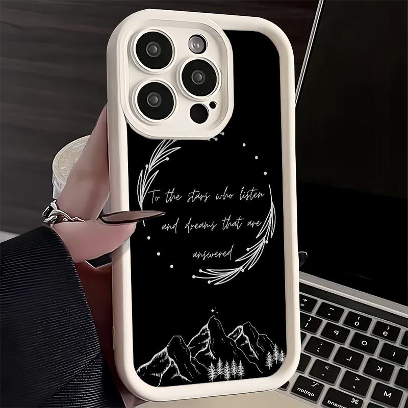 Phone Case for iPhone 17 Air 16E 15 16 Pro Max A Court of Mist Fury VELARIS City Cover 14 Plus 13 12 Mini Soft Shell Silicone Fu