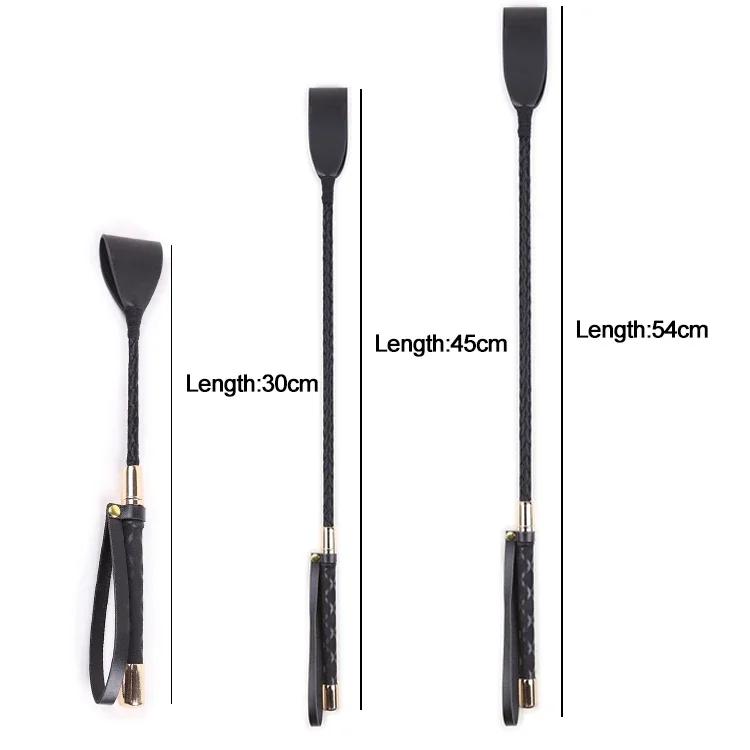 Leder Cosplay Bondage Peitsche, Crop Spanking Reiten Flogger Flapper Cane, BDSM Sex Spielzeug für Paare