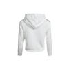 Adidas 3-Stripes Knit Hoodie Women Tops White GM5574