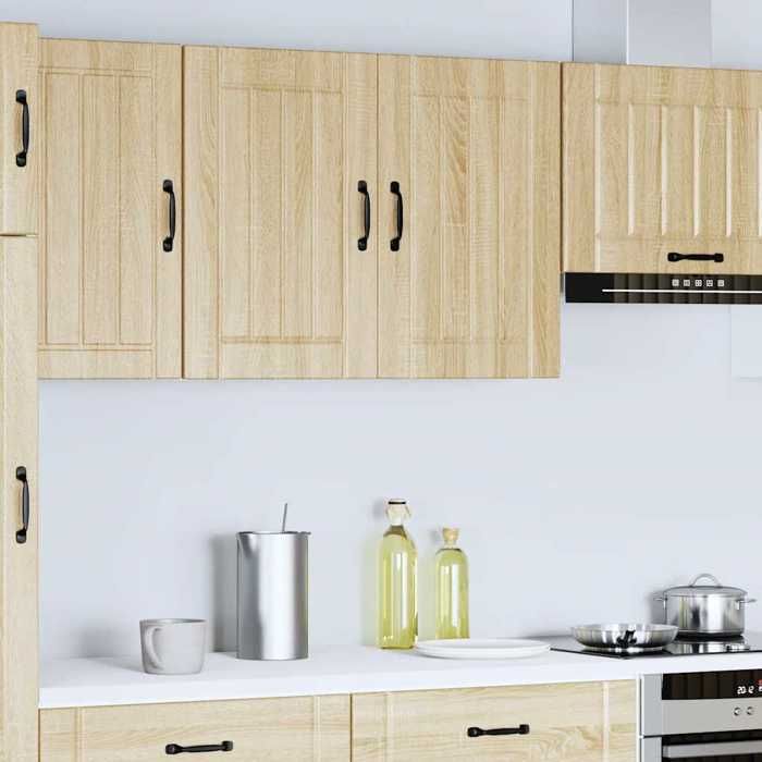 VidaXL Lucca Wall-mounted Kitchen Cabinet Sonoma Oak Engineered Wood 853830