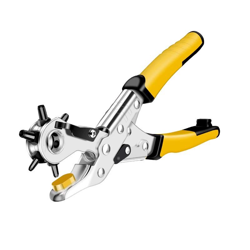 Baolian Labor-Saving Belt & Strap Hole Punch Pliers for Eyelets