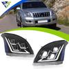LED Projector Headlight Assembly with Daytime Running Lights for 03-09 Toyota Prado FJ120