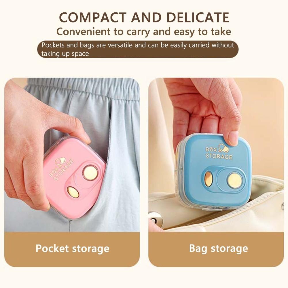 Mini Pill Box Moisture-proof Medicine Organizer New Pills Case