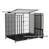 Indoor Dog Cage with Toilet for Large and Small Breeds - Suitable for Labrador and Golden Retriever, Includes Dog Bed