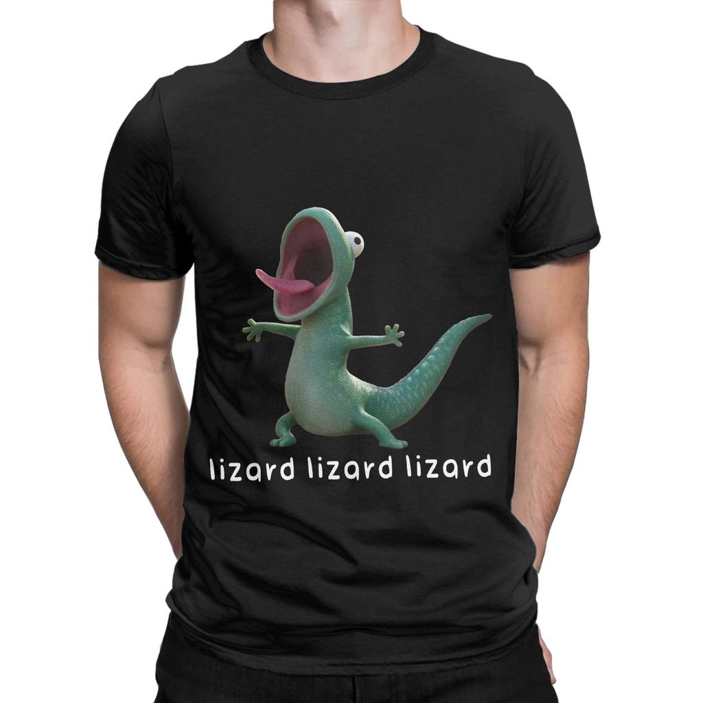 Unisex Women Graphic Printed Hoppers Tom The Lizard T Shirt Tee Cotton Tshirts Clothing