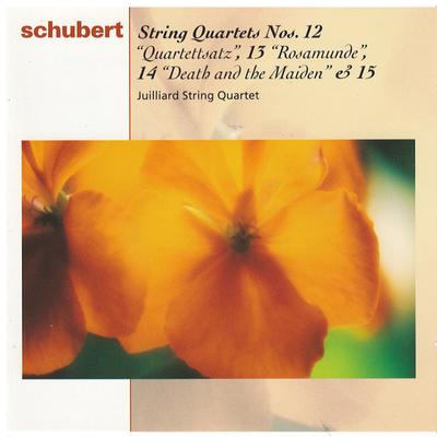 CD FRANZ SCHUBERT, JUILLIARD STRING QU - Streichquartette Nr.. 12 "Quartettsa SB2K89978 Sony Classical 2002 Japan Klassik Gebraucht
