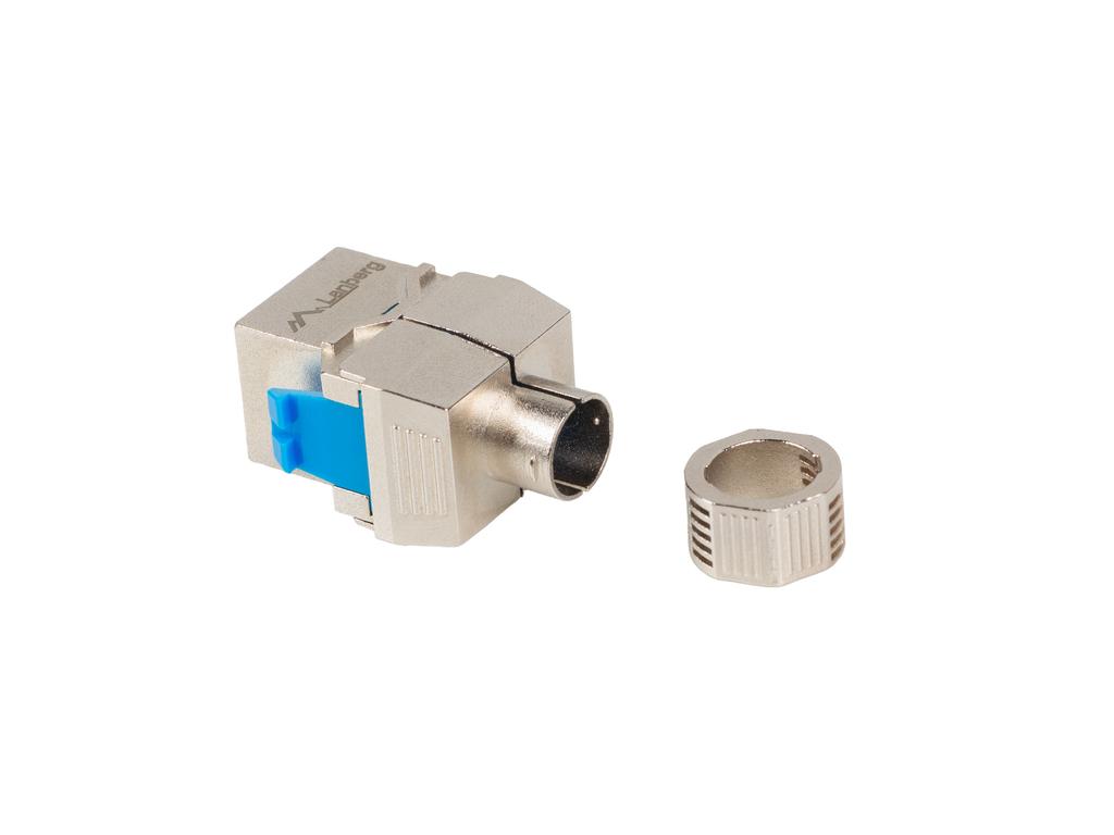 Gniazdo moduł keystone rj45 kat.8.1 beznarzędziowy ekranowany ftp awg 24-22