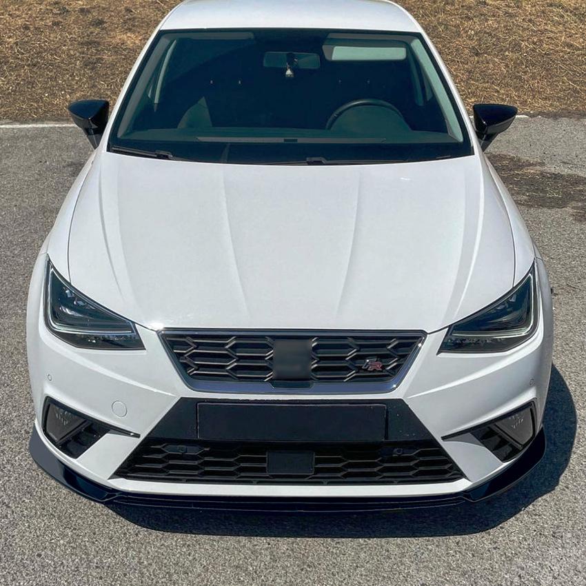 Front Bumper Splitter Lip Diffuser Body Kit Spoiler Trim For Seat Ibiza MK5 Standard/FR 6F KJ1 2017-2024+ Bodykit Tuning