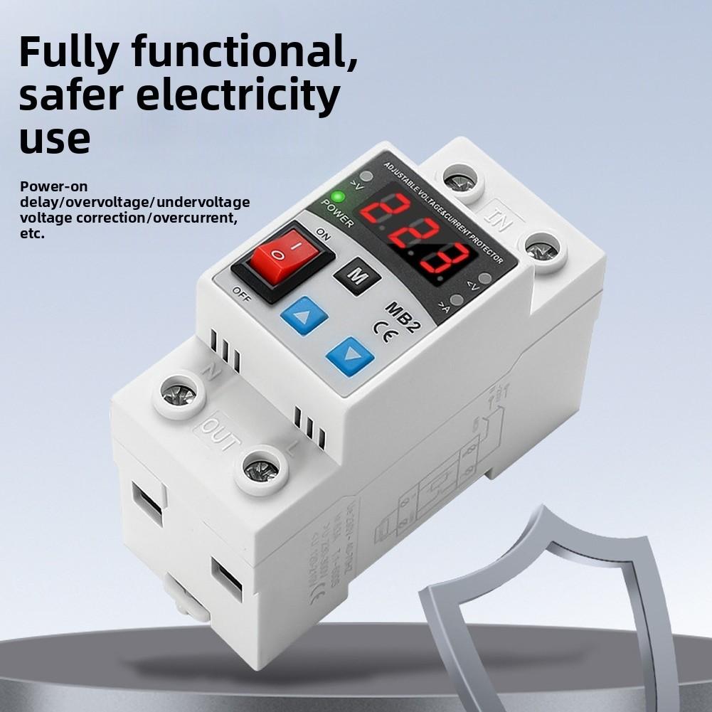For Durable 220V Current Limiting Protector for Easy Installation and Reliable Monitoring in Multiple Environments