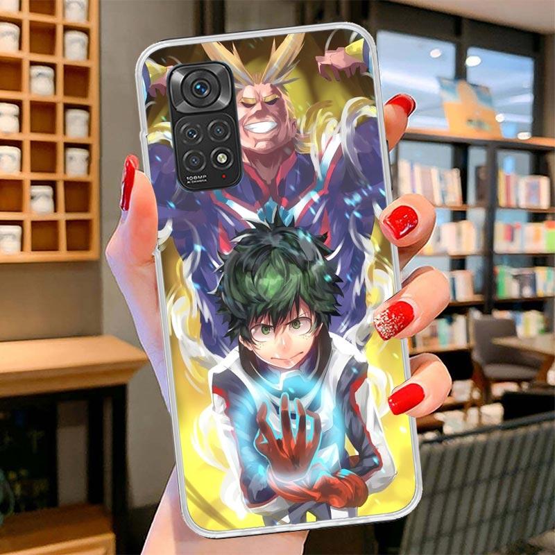 My Hero Izuku Deku Cover Phone Case For Xiaomi Redmi Note 15 14 13 12 11 10 Pro Plus 14S 12S 11S 11T 11E 10S Soft Fundas Shell R